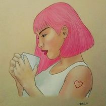 Mi Proyecto     . Un progetto di Belle arti, Disegno e Illustrazione tradizionale di Jud - 27.04.2018
