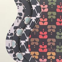 PIEZA PROMOCIONAL: PATTERNS DE PAPEL PARA VESTIR RECIPIENTES. Product Design project by Valeria Roa - 05.01.2018