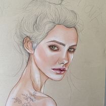 Mi Proyecto del curso: Ilustración con pastel y lápices de colores. Un progetto di Belle arti di luisafrancovelasquez - 26.09.2018