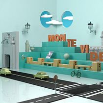 Mi Proyecto del curso: Dirección de Arte con Cinema 4D. 3D project by Santiago Pérez - 05.06.2018