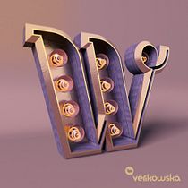 Mi Proyecto del curso: Lettering 3D: modelado y texturizado con Cinema 4D. 3D, Animação 2D, Animação 3D, e Design de personagens projeto de verikowska - 09.05.2018