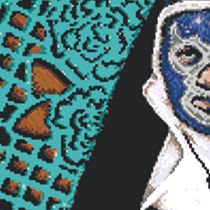 "La Santa" - ilustración en Pixel Art. Digital Illustration project by El Urdie - 09.12.2018