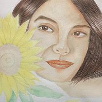 Mi project in Retrato ilustrado en acuarela course. Un projet de Illustration traditionnelle de Jessica Elejalde Gómez - 20.05.2018