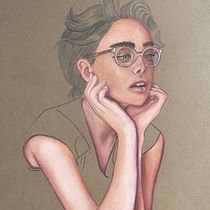Mi Proyecto del curso: Ilustración con pastel y lápices de colores. Un progetto di Illustrazione tradizionale di Fernanda - 04.07.2018