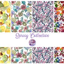 Mi Proyecto del curso: Motivos para repetir . Un projet de Artisanat, Beaux Arts, Créativité, Création de motifs, Illustration traditionnelle, Papercraft , et Aquarelle de Rocío Ocaña - 28.05.2018