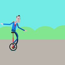 Caricatura Animada. Animation project by Alvaro Ramos Candia - 05.28.2018