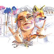 Mi Proyecto del curso: Retrato ilustrado en acuarela. Un projet de Dessin, Dessin de portrait , et Aquarelle de Natalia Melnikova - 28.05.2018