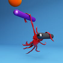 Ghost crabs https://www.instagram.com/acidrob/. Un projet de 3D , et Animation 3D de rob_diseno - 28.05.2018