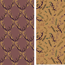 Mi Proyecto del curso: Creación y comercialización de patterns vectoriales. Projekt z dziedziny  R, sunek, Pattern design, Projektowanie graficzne, Trad, c i jna ilustracja użytkownika Sara - 30.05.2018