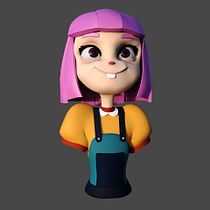 Proyecto portafolio Rigging . Un proyecto de 3D, Modelado 3D y Rigging de Francisca Fernandez - 26.09.2018