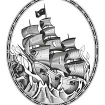 barco pirata . Un progetto di Illustrazione tradizionale di Sebastian Parra Aragon - 14.06.2018