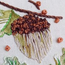 Mi Proyecto del curso: Técnicas básicas de bordado: puntadas, composiciones y gamas cromáticas. Creativit project by Lorena Bufidis Torres - 06.19.2018