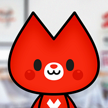 Domestikat, mascota para Domestika. Un proyecto de Diseño de personajes e Ilustración tradicional de Estudio Kudasai - 04.04.2018