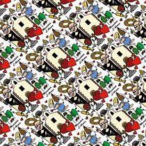Mi Proyecto del curso: Pattern Design analógico y digital Ein Projekt aus dem Bereich Traditionelle Illustration von Fátima Giménez - 08.07.2018