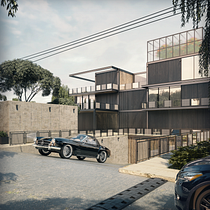Mi Proyecto del curso: Creación de imágenes 3D fotorrealistas. Un projet de 3D, Architecture, Architecture numérique, Design , Conception 3D , et Modélisation 3D de Adrián Galindo González - 20.11.2019