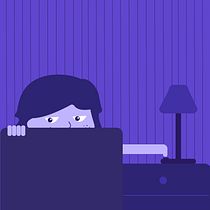 Nictofobia. Un projet de Animation, Illustration traditionnelle, Réseaux sociaux, Illustration numérique , et Motion design de Pilar Hernández - 31.07.2018