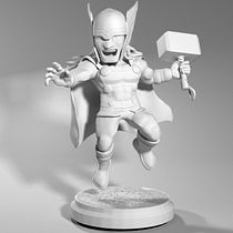 Proyecto:  Thor /Modelado profesional de personajes cartoon 3D. 3D, Animação, e Cinema, Vídeo e TV projeto de Carlos Garcia Canals - 18.07.2018