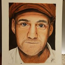 Mi Proyecto del curso:  Retrato realista con lápices de colores. Drawing, and Pencil Drawing project by Aritza Sanchez Bonilla - 07.21.2018