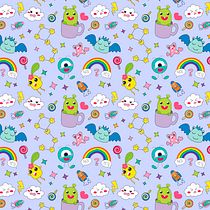 Pattern Kawaii. Projekt z dziedziny Design użytkownika Evamy Arts - 20.08.2018