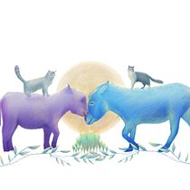 Mi Proyecto del curso: Ilustración digital con lápices de colores. Ilustração tradicional projeto de Sebastian Linares - 22.07.2018
