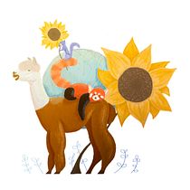 Mi Proyecto del curso: Ilustración digital con lápices de colores. Ilustração digital projeto de Paula Masa - 23.07.2018