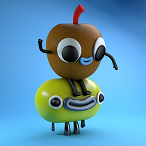 Mi Proyecto del curso: Introducción exprés al 3D: de cero a render con Cinema 4D. Un projet de Modélisation 3D de tamus - 24.07.2018