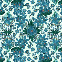 Mi Proyecto del curso: Motivos para repetir Bloom! @Mo_anhe. Un projet de Estampe de Mónika Ardila - 25.07.2018
