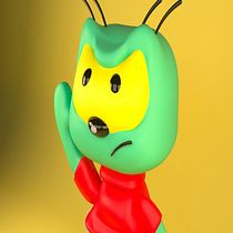 Mi Proyecto del curso: Diseño de personajes en Cinema 4D: del boceto a la impresión 3D. Een project van 3D van Alejandro Ojeda - 31.07.2018