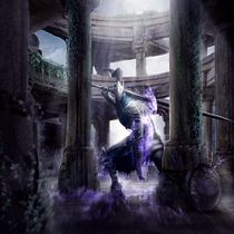 Artorias of the Abyss. Photograph, Photograph, Post-production, VFX, Photo Retouching, Photographic Composition, Photomontage, Stor, telling, and Concept Art project by Milton Almeyda - 08.06.2018