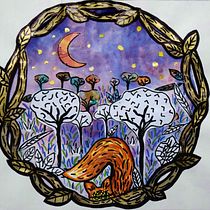 Mi Proyecto del curso: Introducción a la ilustración infantil "Fantastic Mr. Fox" . Traditional illustration project by Ivanna Camarena - 08.10.2018
