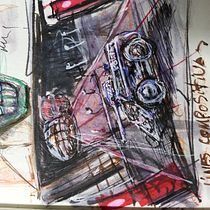 Mi Proyecto del curso: Iniciación al concept art: diseñando el futuro. Projekt z dziedziny Concept art, Trad, c, jna ilustracja, Retuszowanie fotografii, Ilustracja c, frowa, Gr i komputerowe użytkownika Mauro Alvarez González - 14.08.2018
