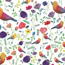 Naturaleza. Un projet de Illustration traditionnelle, Création de motifs, Aquarelle , et Estampe de Euge Suarez - 18.08.2018