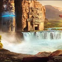 Mi Proyecto del curso: Matte Painting: creando mundos fotorrealistas. Concept Art, L, scape Architecture, and Photo Retouching project by Dorian Torres - 08.23.2018