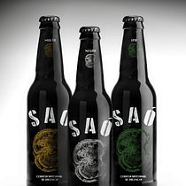Mi Proyecto del curso: Branding y Packaging para una Cerveza Artesanal. Design, Logo Design, and Graphic Design project by Laura Hyde Supertramp - 08.26.2018