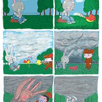 Mi Proyecto del curso: Introducción a la psicología del color: la narrativa cromática. Creativit, Drawing, and Artistic Drawing project by Víctor Lacorte - 10.19.2019