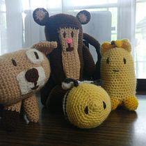 Mi Proyecto del curso: Amigurumi:mi familia de animales. Creativit project by María Lázaro Hernández - 09.27.2018
