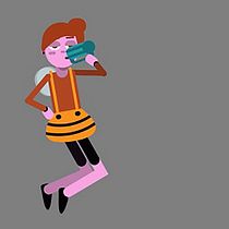 Stephy, una abejita fuera de lo normal.. Un progetto di Animazione, Animazione di personaggi e Motion graphics di Stephy Tillet - 01.09.2018