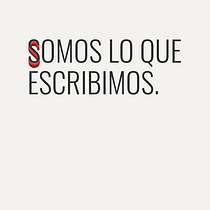 Somos lo que escribimos. Cop, and writing project by alejandra_mg_95 - 09.03.2018