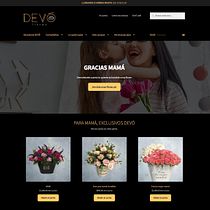 DEVÓ FLORES, Creación de una tienda online en WordPress. Projekt z dziedziny Web design użytkownika Miguel Angel Zaragoza Torres - 05.05.2019