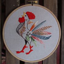 Mi Proyecto del curso: Técnicas de bordado: ilustrando con hilo y aguja. Embroider project by Ana Quesada - 09.05.2018