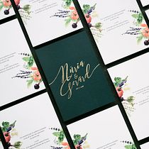 Diseño de invitaciones e ilustración. Un proyecto de Diseño gráfico de Núria Galceran - 05.09.2018