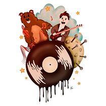 Mi Proyecto del curso: Póster para festival musical. Ilustração digital e Ilustração vetorial projeto de Anna Guerrero - 05.09.2018
