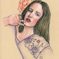 Mi Proyecto del curso: Ilustración con pastel y lápices de colores. Un progetto di Belle arti e Illustrazione tradizionale di Marina Labella - 28.05.2018