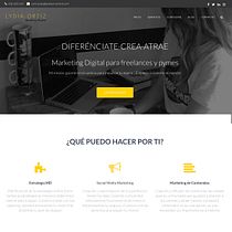 Lydia Ortiz - Marketing Digital para freelances y pymes. Projekt z dziedziny Marketing c, frow, Projektowanie graficzne i Web design użytkownika Lydia Ortiz Banderas - 17.07.2018