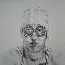 Mi Proyecto del curso: Retrato realista con lápiz de grafito. Un progetto di Belle arti e Disegno a matita di Natalia lopez de munain - 21.09.2018