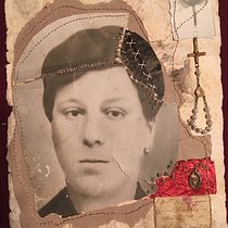Retrato de la bisabuela Ein Projekt aus dem Bereich Stickerei von Maribel Batanero Bastida - 26.09.2018