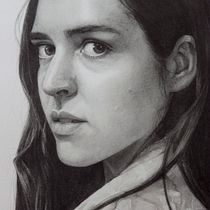 Mi Proyecto del curso: Retrato realista con lápiz de grafito. Fine Arts, Drawing, Pencil Drawing, Artistic Drawing, Portrait Drawing, and Realistic Drawing project by Marta Alonso - 10.07.2018