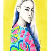 Mi Proyecto del curso: Retrato con lápiz, técnicas de color y Photoshop. Projekt z dziedziny  Sztuki piękne,  R, sunek, R, sunek ołówkiem, Portret i Projektowanie graficzne użytkownika Mina Ortiz - 02.10.2018