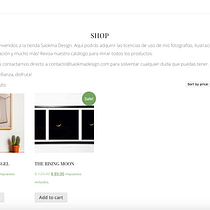 Mi Proyecto del curso: Creación de una tienda online en WordPress. Projekt z dziedziny Tworzenie stron internetow, ch i Zarządzanie projektowaniem użytkownika Monica Aguilar - 03.10.2018