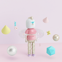Proyecto del curso: Diseño de personajes en Cinema 4D-Patricia Ríos. Een project van 3D,  Creativiteit y 3D-karakterontwerp van Patricia Rios - 05.10.2018